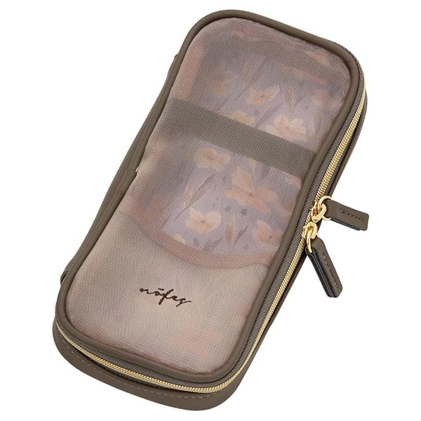 ノフェス ラウンドメッシュペンケース 筆箱 NSF1221B NSF1221A