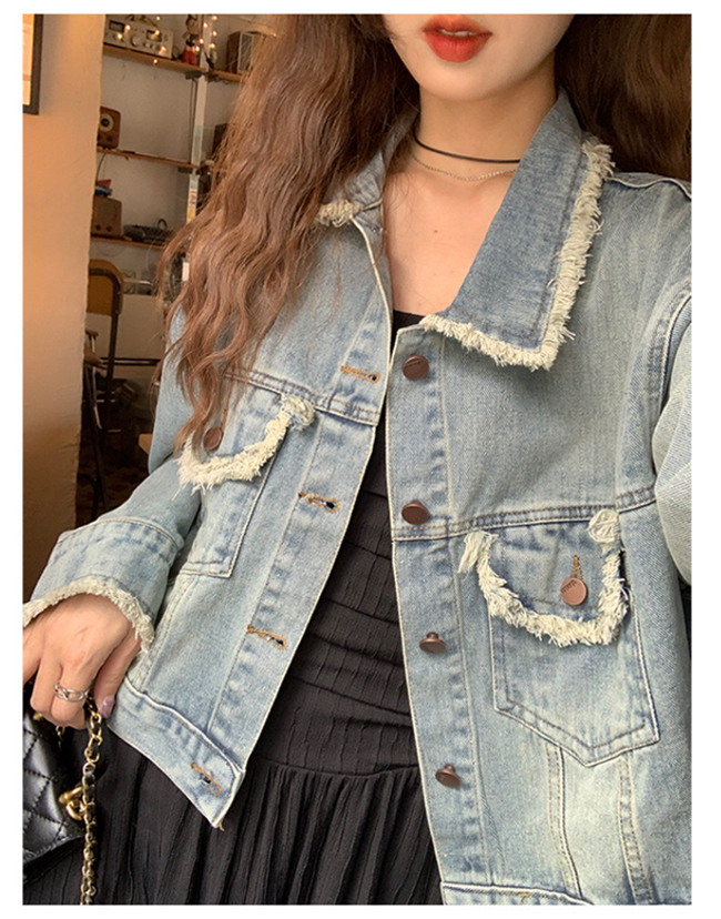 LOVE MOSCHINO デニムジャケット　レディース　ジージャン リボン fsh240822_3.jpg