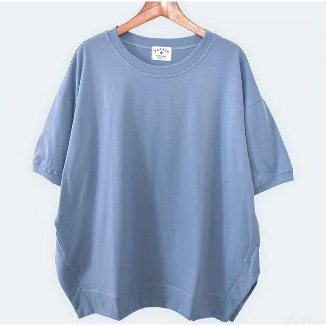 Tシャツ レディース 半袖 トップス カットソー 丸首 ゆったり 体型カバー 大きいサイズ カジュアル おしゃれ 通勤 デート 無地 ショート シンプル 着やせ効果 Tシャツ レディース 半袖 トップス カットソー tシャツ ロング丈