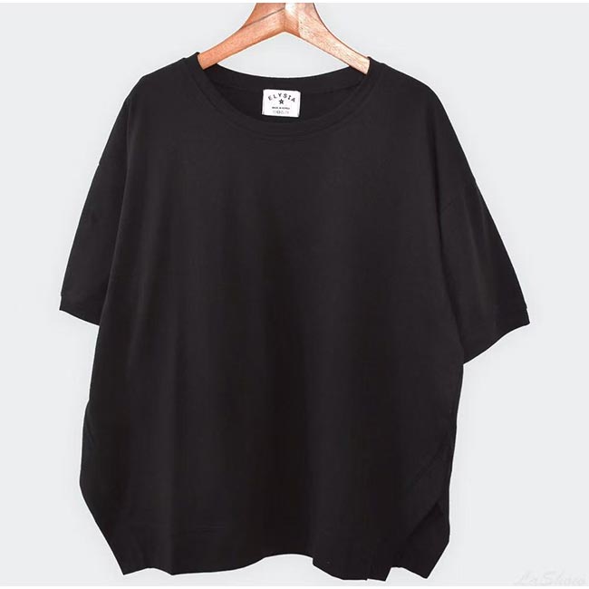 Tシャツ レディース 半袖 トップス カットソー tシャツ ロング丈
