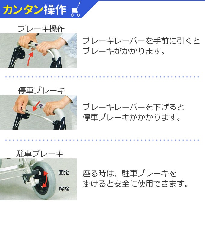 Uber シルバーカー ワイヤーカート スワレル 花柄 SUWAREL