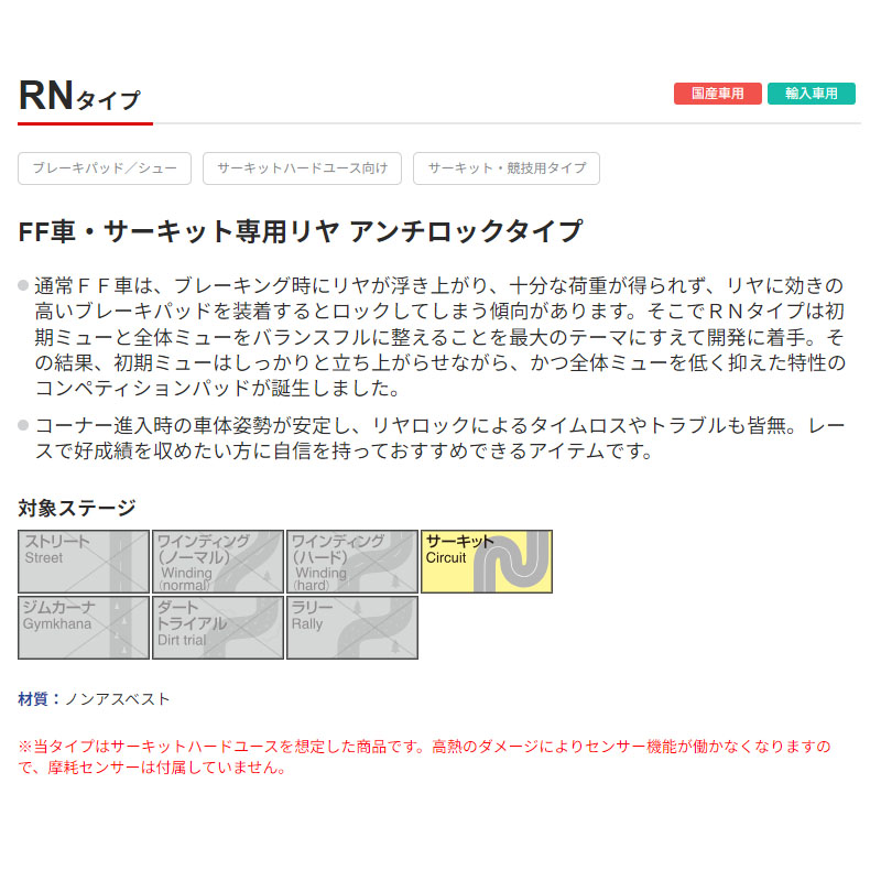 DIXCEL（ディクセル） ローバー 600シリーズ(623) RHH23(96〜99