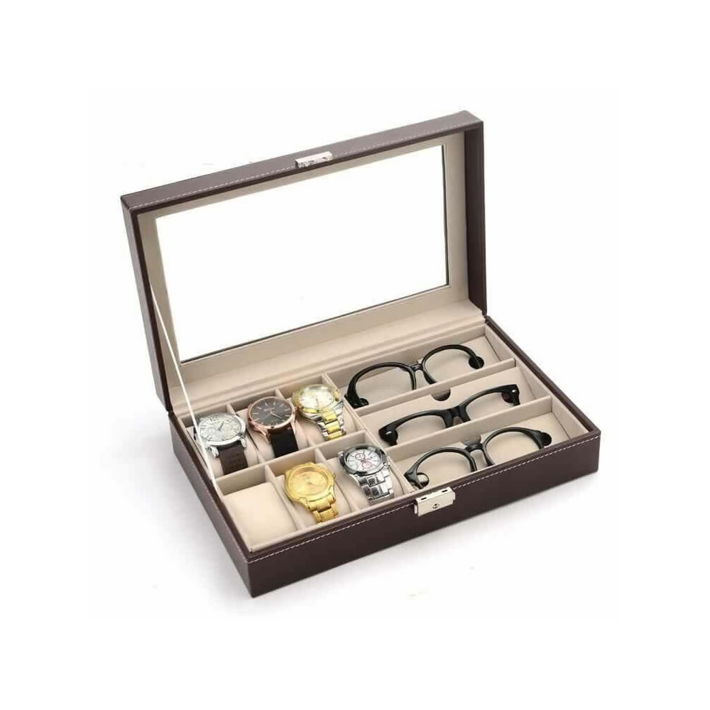 メガネケース サングラスケース 時計ケース コレクションボックス 眼鏡ケース 時計収納BOX ディスプレイケース 北欧 おしゃれ SG｜carvus｜02