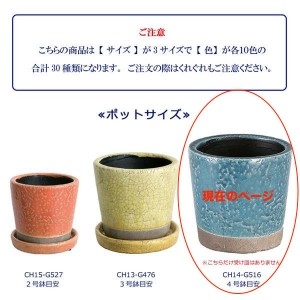 人気商品！　DULTON　ダルトン　COLOR GLAZED POT　Sサイズ 2号鉢　おしゃれな植木鉢