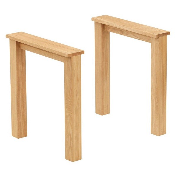 大切な テーブル脚 テーブル用脚 ＤＩＹ 脚のみ パーツ MK 木製兼用脚 太脚 タモ材 ブラック 2本1組