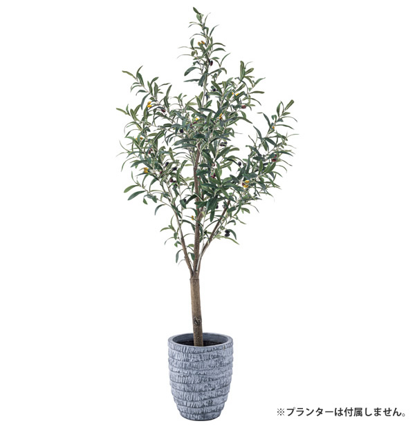 フェイクグリーン オリーブ 室内用 人工観葉植物 おしゃれ インテリアグリーン GRN-17 フェイクグリーン オリーブ_3