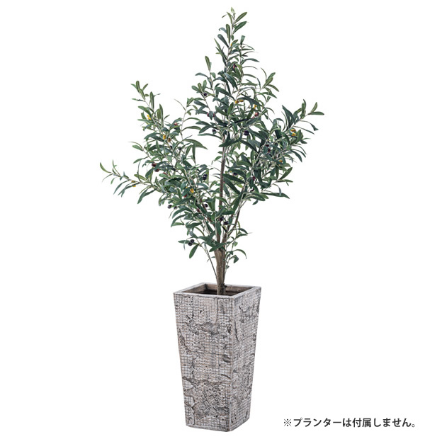 フェイクグリーン オリーブ 室内用 人工観葉植物 おしゃれ インテリアグリーン GRN-17 フェイクグリーン オリーブ_4
