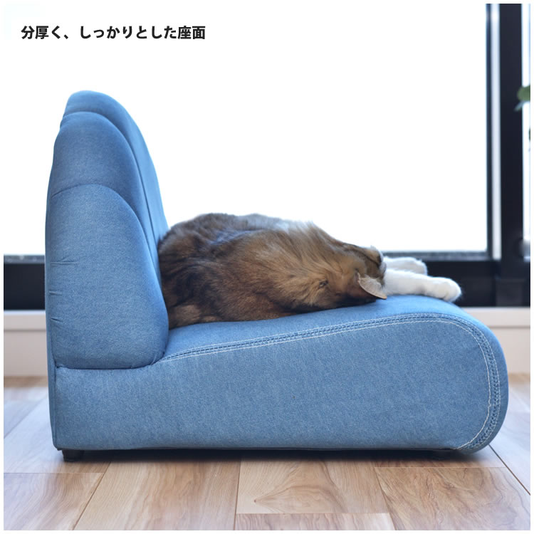 ペットソファー ペット用ミニソファ 幅59 おしゃれ 犬用 猫用 室内 小型 コットン 綿 PET-65 ペット ソファ_4