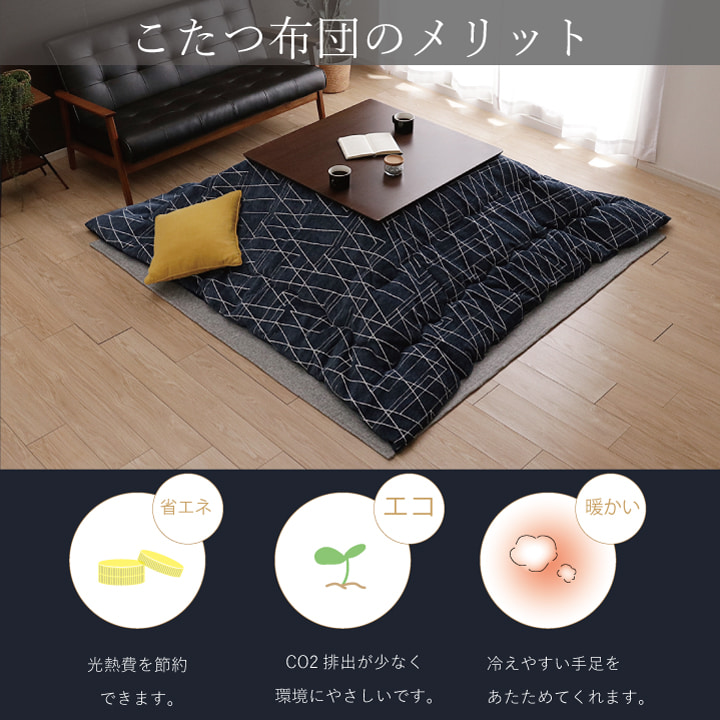 こたつ こたつ薄掛 ラハティ 200×300cm_4