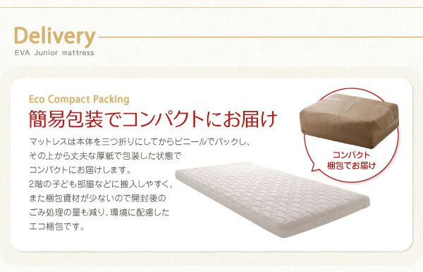 子どもの睡眠環境を考えた 日本製 安眠 マットレス 抗菌 薄型 軽量