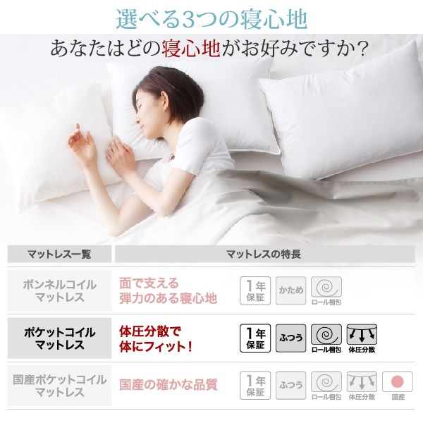 ベッド クイーン 脚30cm 脚付マットレス ポケットコイル おしゃれ 脚付きマットレスベッド :100a01440:インテリアSHOP カーサリア  通販 