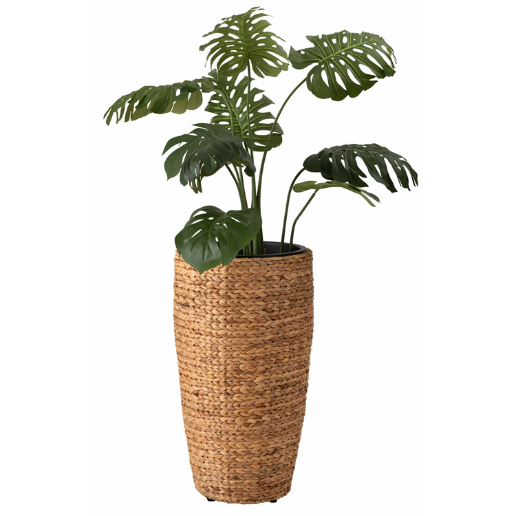 プランターハイタイプL 9号用 円形 鉢入れ 深型 ウォーターヒヤシンス