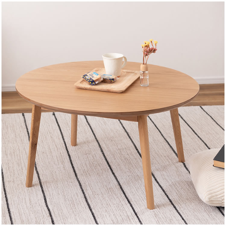 ラウンドローテーブル 楽天市場】ラウンド ローテーブル Lサイズ 幅75cm 高さ40cm 丸型 円形