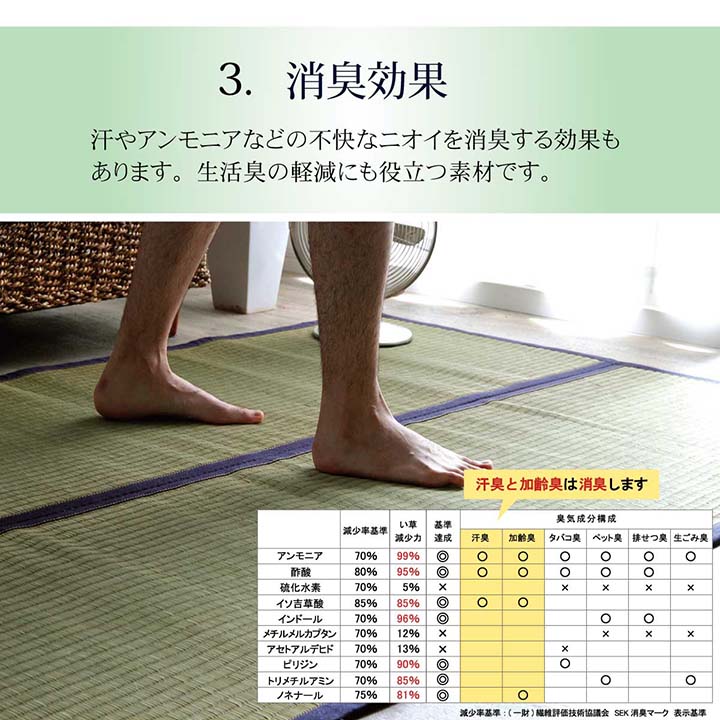 沖縄ビーグ 普通版正方形 ラグ マット 正方形 い草 夏用 沖縄ビーグ 191×191cm_10
