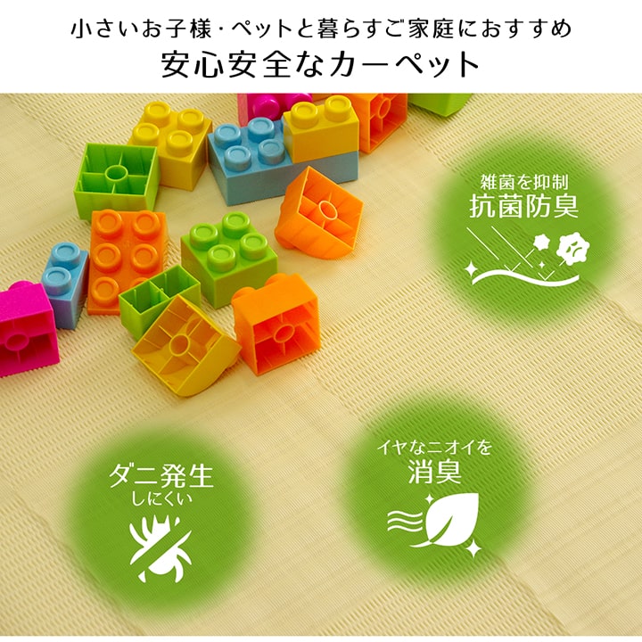 リリーフ カーペット 絨毯 ラグ 洗えるカーペット PPカーペット レジャーシート アウトドア 洗える 抗菌防臭 国産 日本製_1