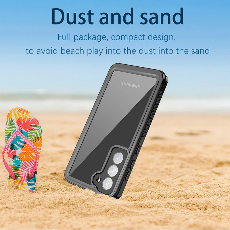 完全防水 Galaxy S23 Ultra ケース 360°全面保護 防水 耐衝撃 防塵