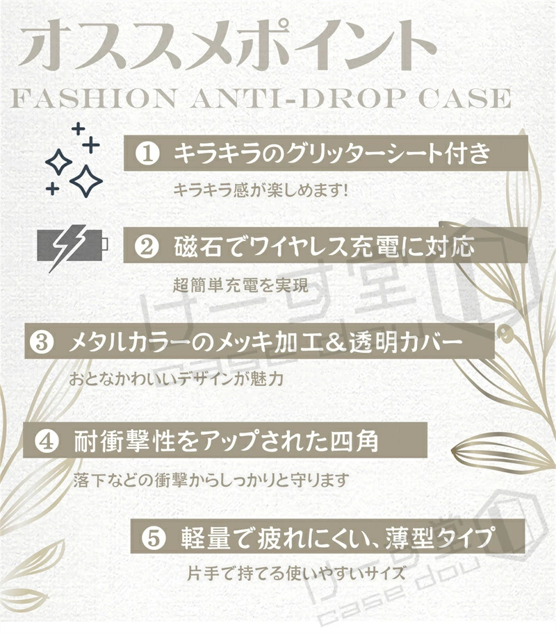 【シート付き】iphoneケース iPhone...の詳細画像1