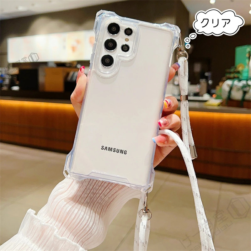 背面クリア Galaxy S25 S24 Ultra ケース 4つの使い方 サムスン