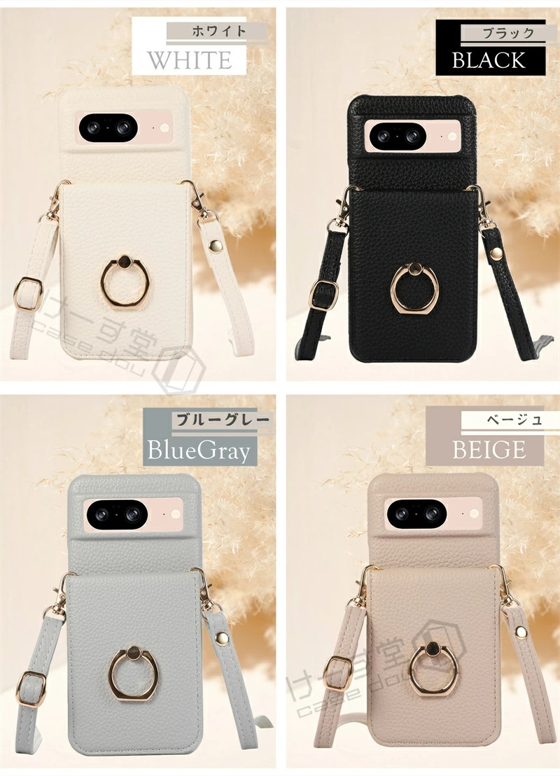 ミラー付き スマホケース ショルダー タイプ Google Pixel 10 9 Pro XL