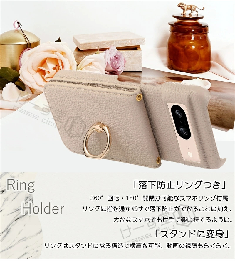 ミラー付き スマホケース ショルダー タイプ Google Pixel 10 9 Pro XL