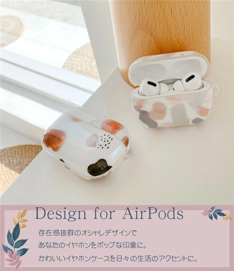 airpods pro ケース かわいい マーブル ケース 大理石 AirPodsケース
