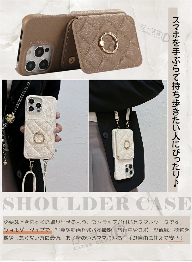 スマホショルダー リング付き ギャラクシー S...の詳細画像1