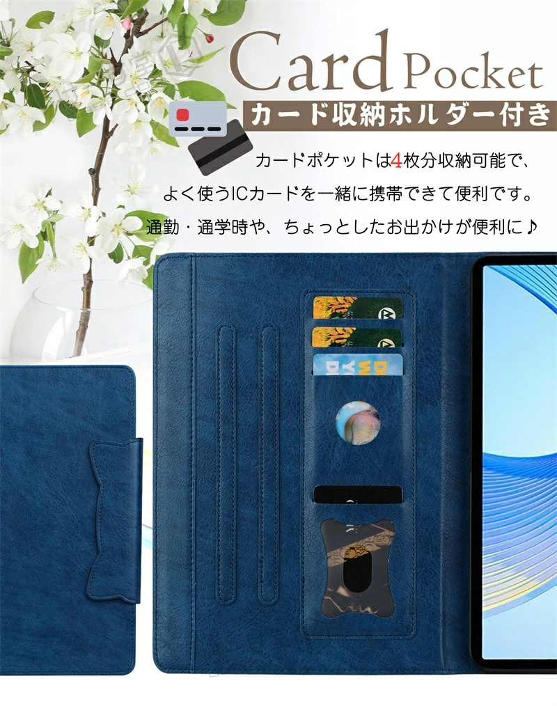 猫 NEW ギャラクシー タブ S10 用 手...の詳細画像2