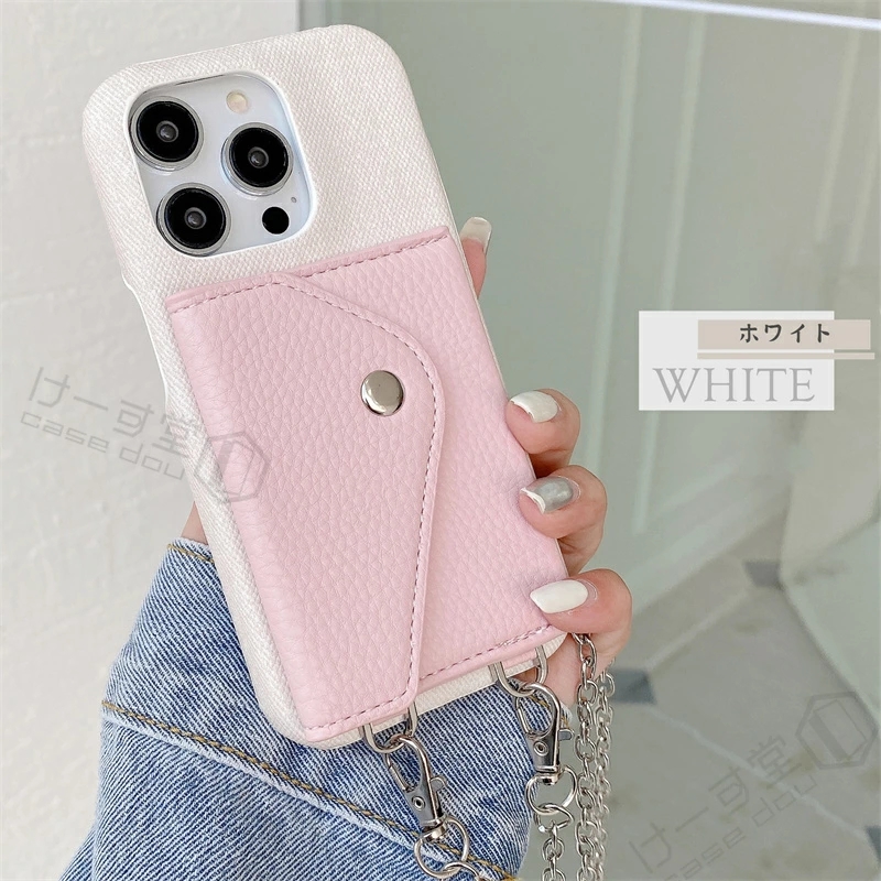 iPhone ケース ショルダー iPhone17Airケース iPhone15promax チェーン