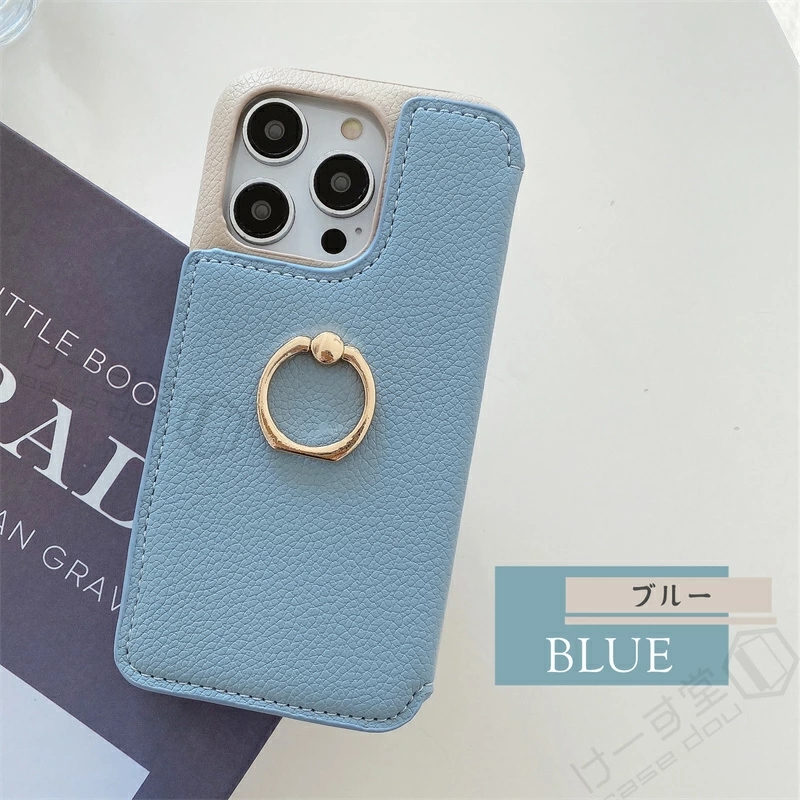 リング/ミラー/カード収納 iPhone15ケース アイフォン アイホン iPhone