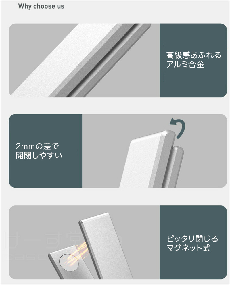 超薄型 スマホスタンド 折りたたみ式 スマホホルダー タブレット