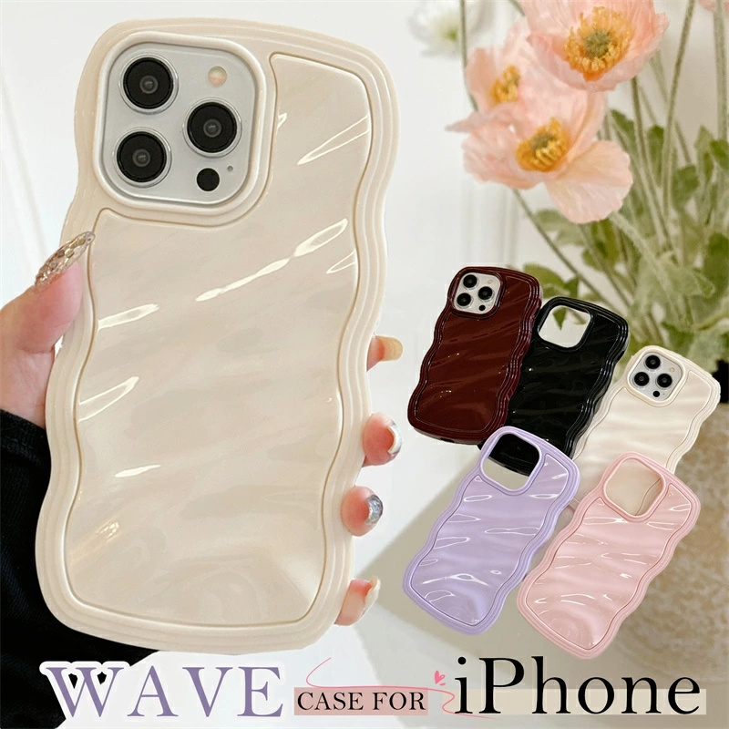 スマホケース iPhone15 iPhone14 iPhone13 ウェーブ 可愛い iPhoneケース 波型 うねうね なみなみ iphone15pro iphone14pro iphone13pro iphone12pro max iphone | 