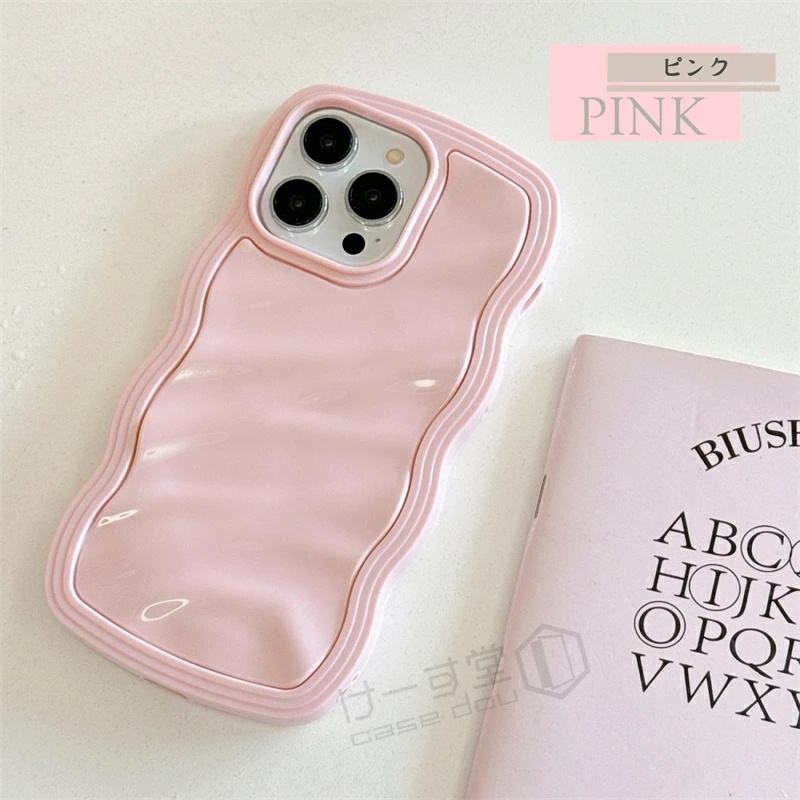 スマホケース iPhone15 iPhone14 iPhone13 ウェーブ 可愛い iPhoneケース 波型 うねうね なみなみ iphone15pro iphone14pro iphone13pro iphone12pro max iphone |  | 13