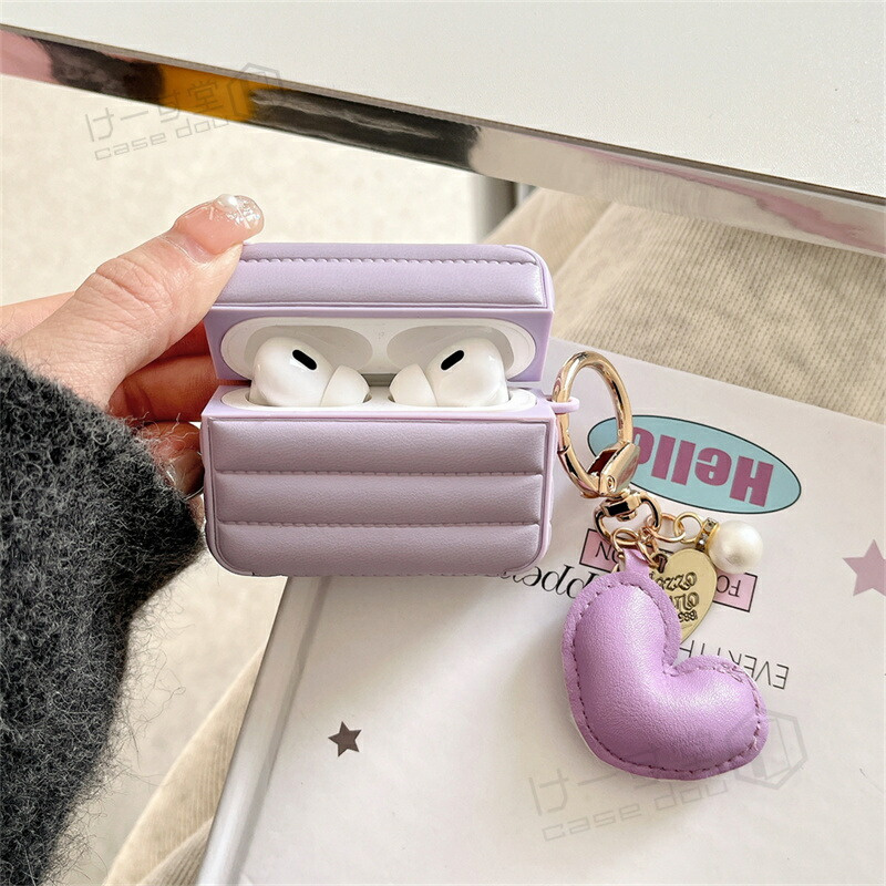 キルティングケース airpods pro 2 ケース airpods4 韓国 pro2