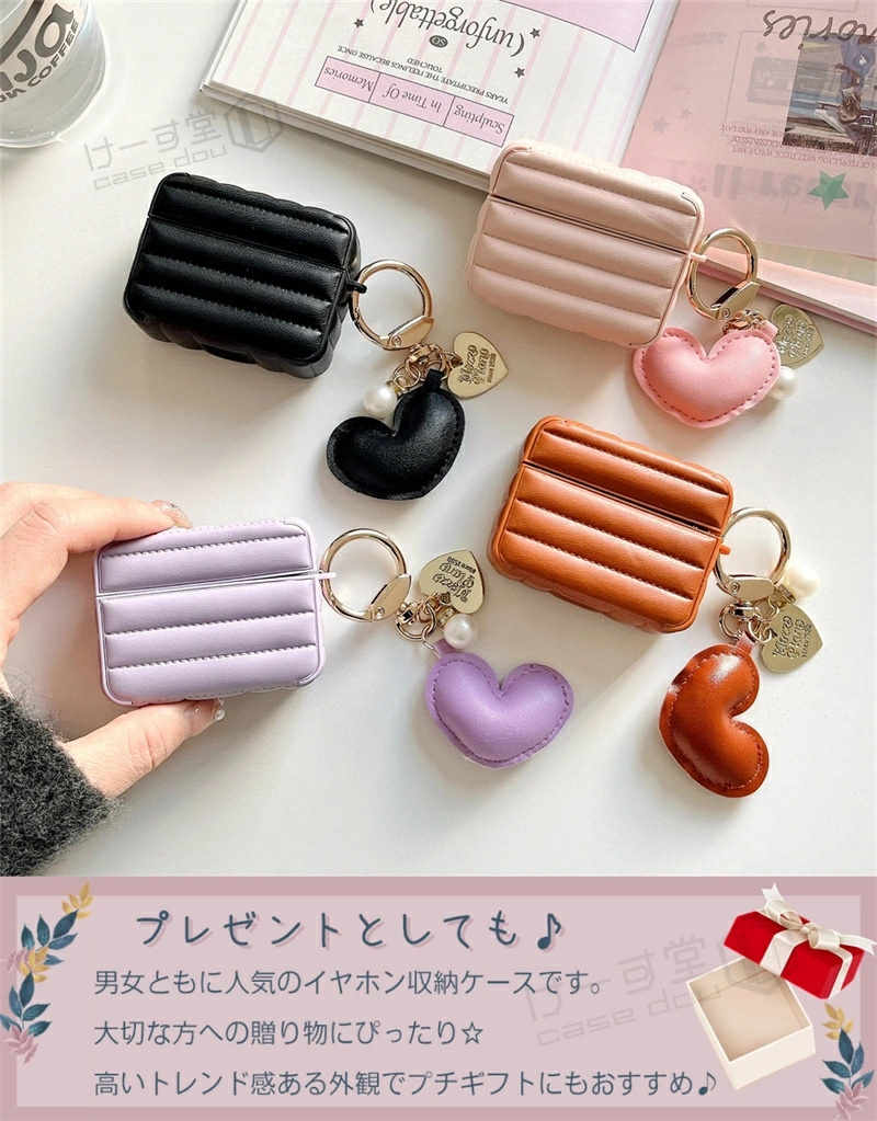 キルティングケース airpods pro 2 ケース airpods4 韓国 pro2