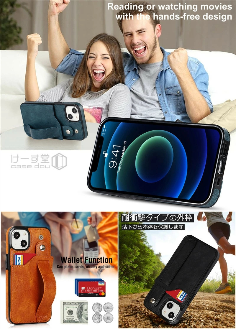 iPhone 13 mini ケース ベルト付き XR 12 Pro 革 アイフォン12 pro max
