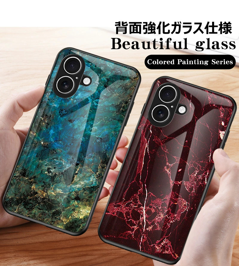 大理石柄 iPhone17 iPhoneAir iPhone17pro max 背面ガラス iPhone 17