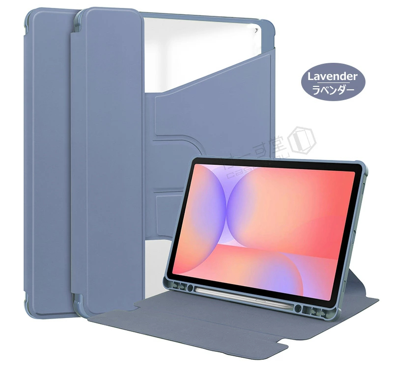 360度回転式 Galaxy Tab S10 Lite ケース 手帳型 Sペン収納 FE Wi-Fi