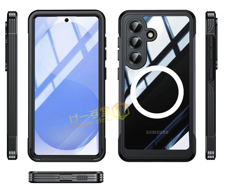 360°全面保護 Galaxy S26ケース 前後 透明 クリア 両面 S26Ultra