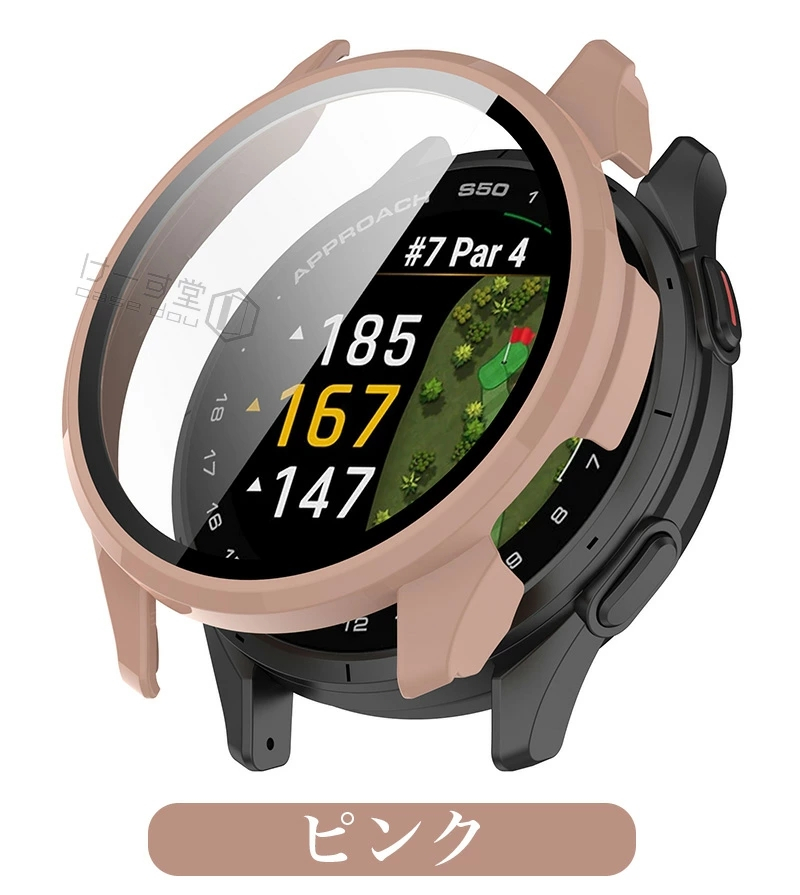 ガーミン (GARMIN) Approach S50 ケース Instinct 3 Dual Power
