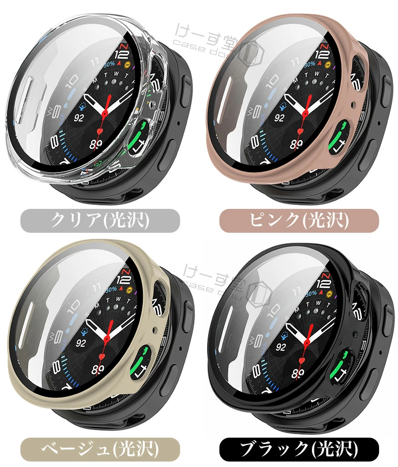 Galaxy Watch8 40mm 44mm ケース フィルム+PCフレーム カバー 