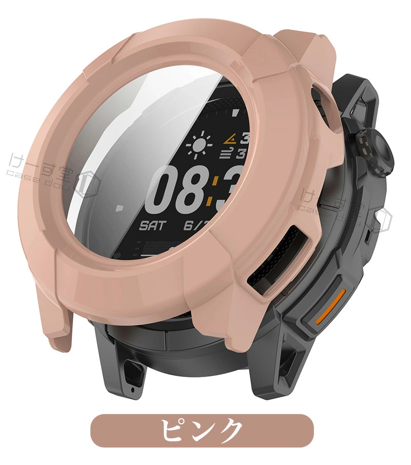 カロス) COROS NOMAD ケース PCフレーム+強化ガラスフィルム カバー