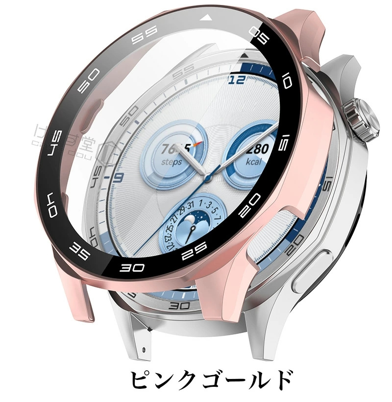 HUAWEI WATCH GT5 GT4 46mm ケース 一体型カバー GT 5 ガラスフィルム