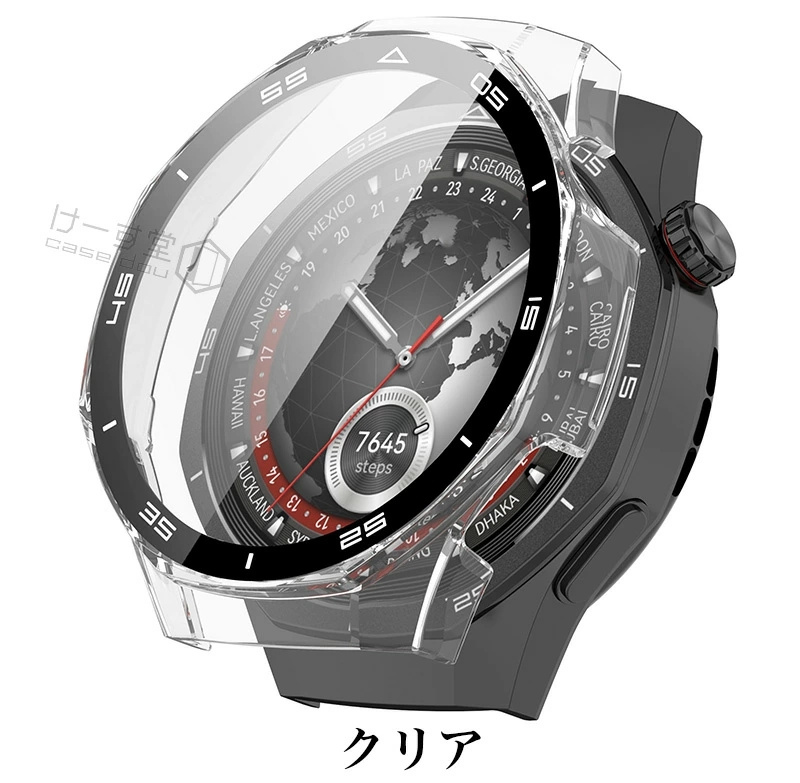 HUAWEI WATCH GT5 Pro 46 mm ケース 一体型カバー GT 5 46MM ガラス