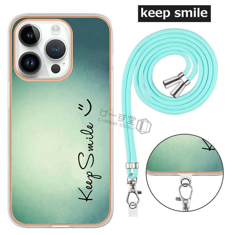 iPhone16ケース かわいい おしゃれ iPhone11 漫画 綺麗 萌え iPhone15 Proケース ショルダー ストラップ付き iPhone16 plusケース TPU ネックストラップ メッキ |  | 11