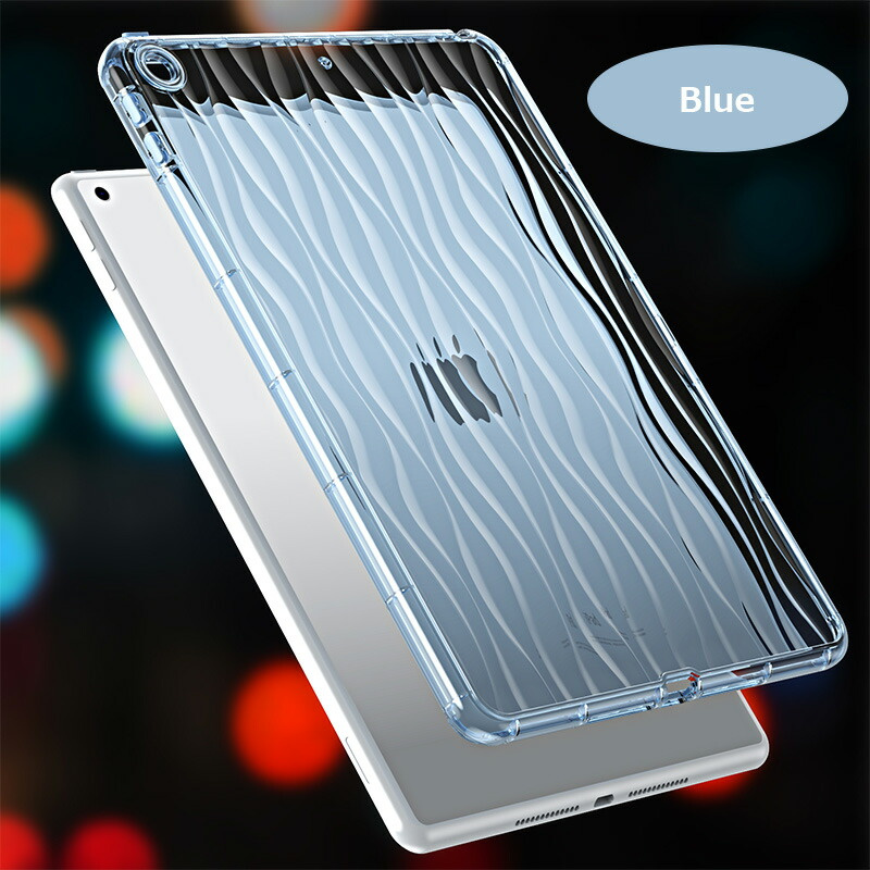 透明 iPad mini (A17 Pro) Air 11インチ ぷっくり M2 2024 mini7 iPad 10.2耐衝撃 mini6 mini5 ソフト TPU かわいい 波柄 シンプル Pro 11 2022 2021 2020ケース |  | 14