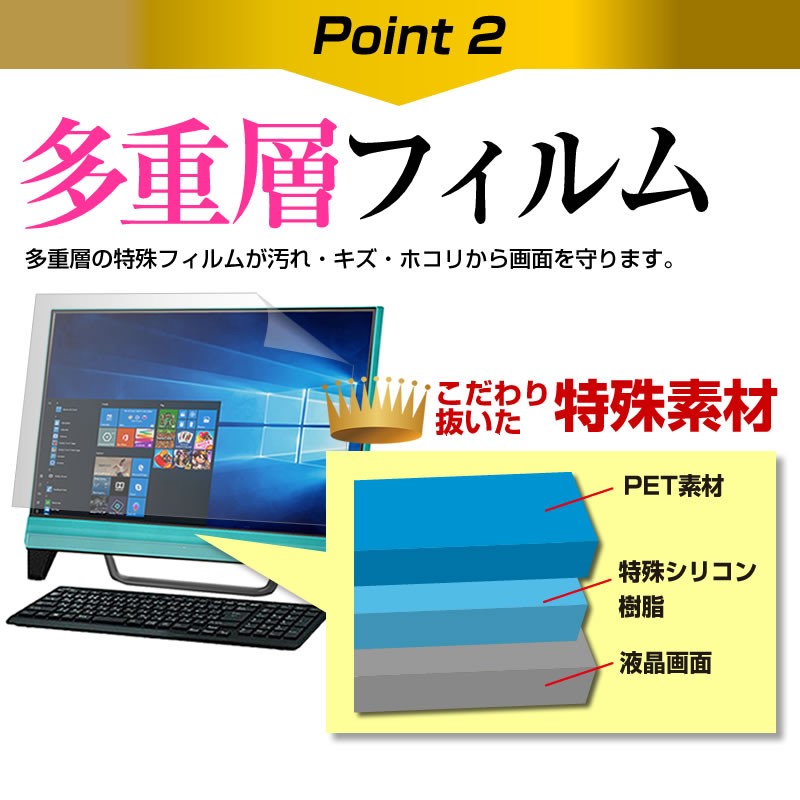 (未使用･未開封品)　NEC VALUESTAR G タイプN GV2554/DTGV2554/DUGV2555/DTGV2555/DU GV2556/DTVALUESTAR G タイプW GV227A/BTGV227B/BTGV227C/BT GV227D/BTGV227E/B vf3p617 NEC VALUESTAR G タイプN PC-GD255GCA1 23インチ 透過率96％ クリア