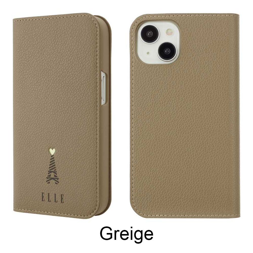 ELLE エル iPhone15 15Pro スマホケース ブランド 手帳型ケース