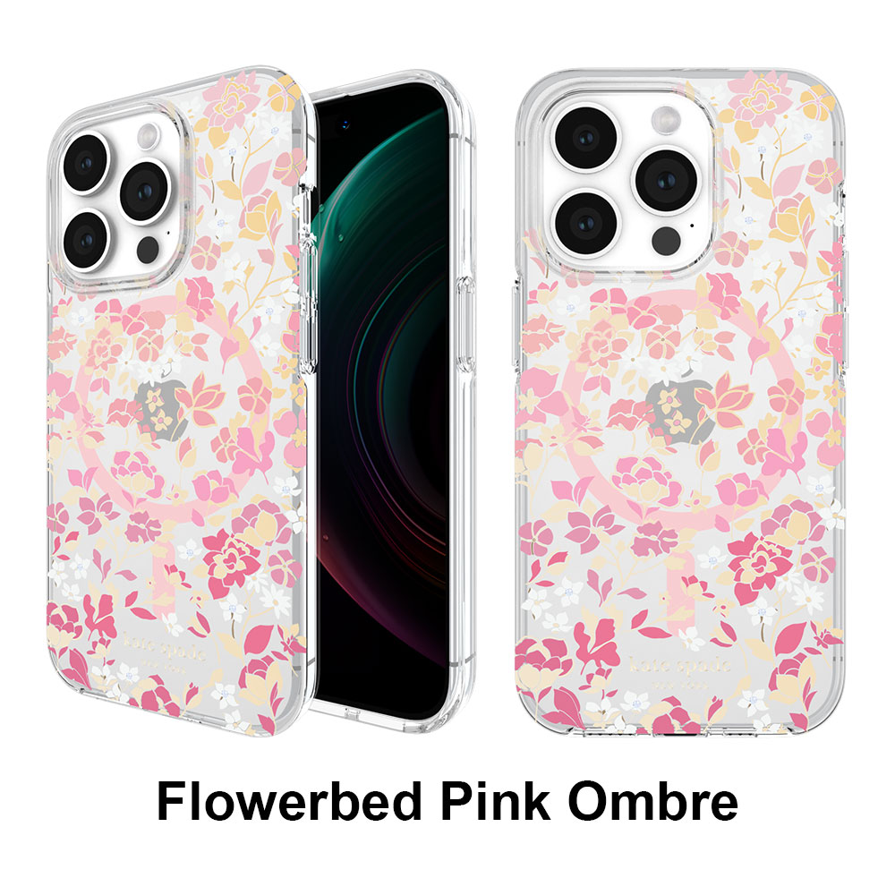 ケイトスペード iPhone15/14/13 15pro 15plus 15promax スマホケース ブランド おしゃれ かわいい 上品 高級感 花柄 透明 スリム 薄型｜caseplay｜07