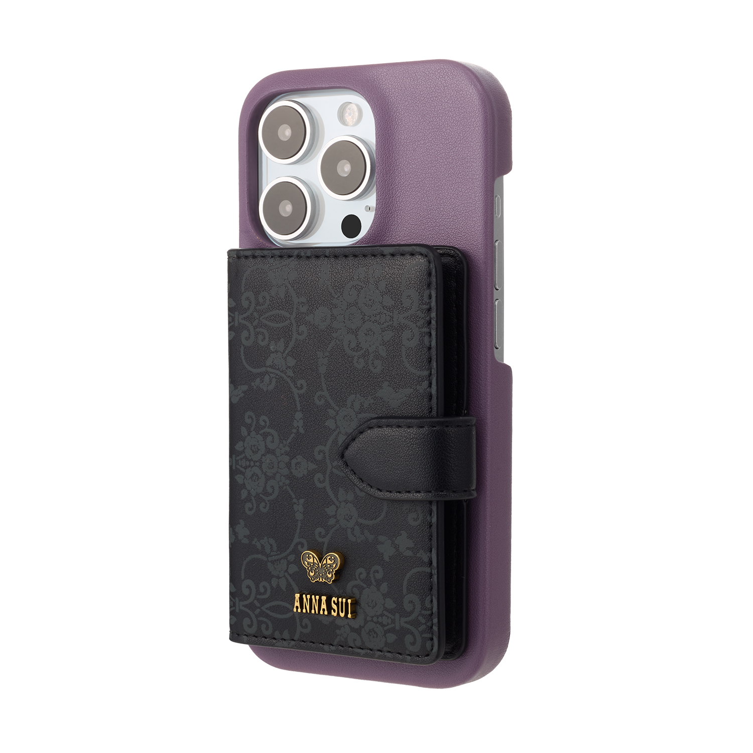 ANNA SUI（アナスイ） Wrap Case with MagSafe Card Wallet Pattern