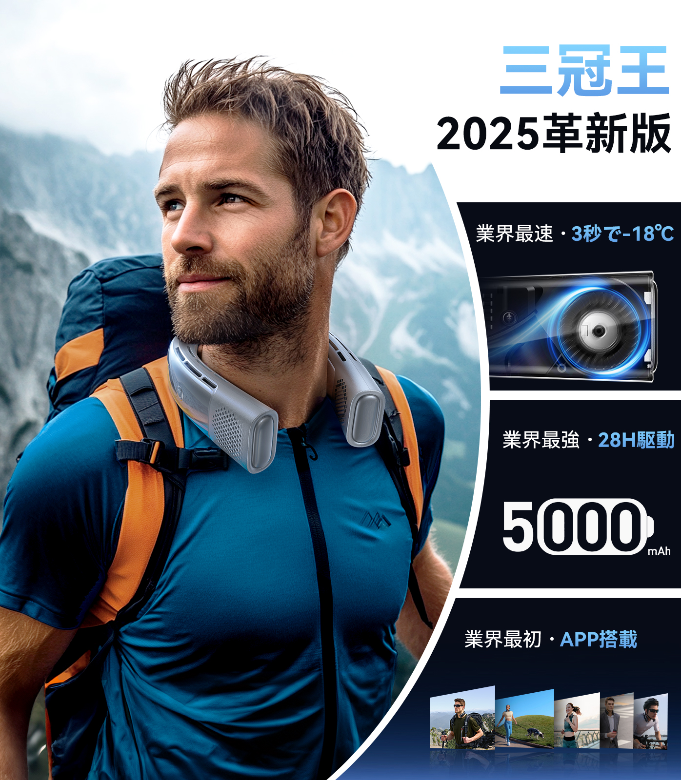 Torras COOLIFY 2S ネッククーラー 首掛け ファン 冷却プレート
